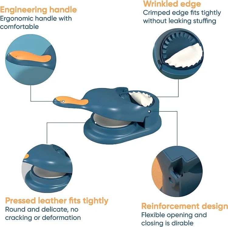 Samosa Pastry Dough Maker Dumpling Maker Dumpling Mold Dumpling Press Machine Dumpling Maker Mould Kitchen Hand